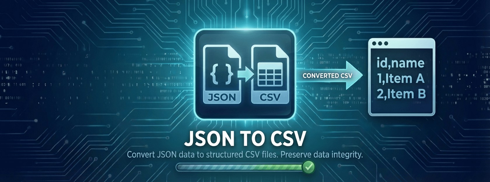 JSON to CSV 